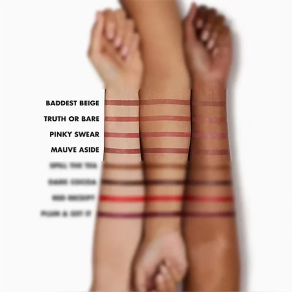 BUNDLE ME! 1 set of 4 e.l.f. Cream Glide lip pencils / liners - Picture 5 of 7